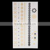 Popular Body Art Removable Waterproof Metallic Custom Temporary Tattoo Sticker thumbnail-2