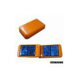 Portable Solar Charger With Seven-colored Light Flashes While Charging thumbnail-1