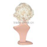 Large Stocks! White Short Hair Wig, Short White Cosplay Wig, Fashion Spiky Hair Wigs thumbnail-4
