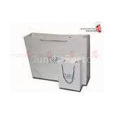 White Board Paper Custom Printed Paper Bags With PP Rope CMYK Color Printing