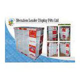 4 Sides Clothing Cardboard Pallet Displays For Promoting Product