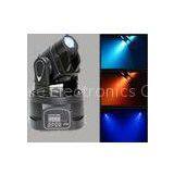 Disco Lighting 15W Mini Spot LED Moving Head Light With Professional RGB Color Mixing