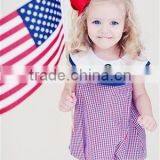 Wholesale 4th of July Party Dress Boutique Summer Dresses Modern Girls Dresses