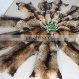China Raw Raccoon Fur Trim Factory