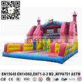 Factory Price Inflatable Bouncers With Inside Slide and Obstacle for Toddlers