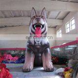 Customized Outdoor Giant Advertising Husky Dog Animal Costume Inflatable for Christmas Decoration thumbnail-2