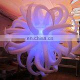 inflatable sun flowers with LED lights for stage decorations