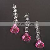 Party Decor Wedding Garland Diamond Clear Acrylic Crystal Lamp Pendant thumbnail-3