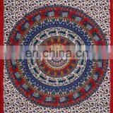 Indian Elephant Mandala Single Tapestry Bohemian Wall Hanging Dorm Decor Tapestries 84X55 Inch thumbnail-2