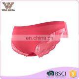 High Quality Sexy Women Lace Nylon Fashionable Design Seamless Panties thumbnail-3
