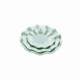 Plastic Ice-crack Design Melamine Plate Tray Table Tray for Irregular Plate Hotel Wholesale thumbnail-1