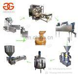 Factory Supply Roasted Peanut Sesame Paste Filling Machine Tahini Processing Line