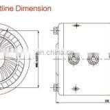 Настроенный 12В 1,6 кВт 2 л.с. прямый стартер-мотор погрузчика для ступицы колеса thumbnail-5