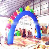 Colorful Inflatable Welcoming Entrance Letter Semicircle Arch For Event thumbnail-6