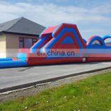 Commercial Inflatable Obstacle Course Game Slide Bouncer With Pool thumbnail-2