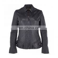 Black jacket for women pure genuine leather affordable price and good quality jackets