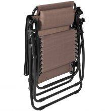 Outdoor Lounge Chair Adjustable Folding Zero Gravity Recliner Chair Lounge thumbnail-5