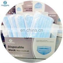 2021 Human Protection Comfortable Disposable Dispos Simple Pack With-box 3 Ply Pli Civil Face Safety Mask thumbnail-4