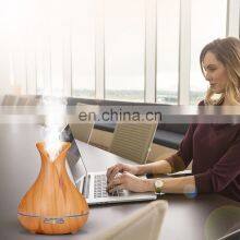 500ml Big Vase LED Light Room Aroma Diffuser Cool Mist Wholesale Air Ultrasonic Humidifier thumbnail-5