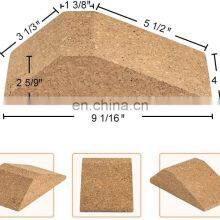 Cork Squat Wedge ,Squat Block for Weight Lifting, Slant Board for Squat/Deadlift/Yoga thumbnail-2