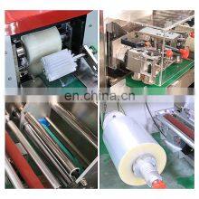 Automatic Face Mask Pillow Type Bag Sealing Packing Machine High Speed Wet Tissue Hand Towel Packaging Machines thumbnail-2