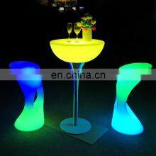 Luxury Led-lit Plastic Counter Tops Sale Night Club Bar Cocktail Table Tiki Bar Tables thumbnail-5