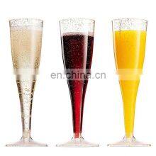 Decorative Fancy Wholesale Creative Quality Wedding Luxury Custom Plastic Flutes Champagne Glasses thumbnail-4
