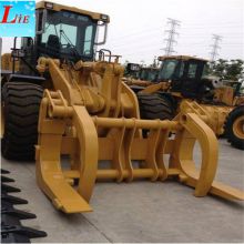 China log grapple attachments for SDLG wheel loader,wheel loader log grabber attachments