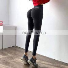 New MOQ 1 Women Soft Sport Wear Scrunch Butt Lift Seamless Leggings Custom Ribbed Push Up Booty Workout Gym Fitness Yoga Tights thumbnail-3