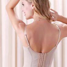 Lace Shapewear Bodysuit for Women Tummy Control Full Body Shaperwear V-Neck Sculpting Bodysuit Top Lace thumbnail-2