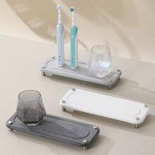 Fast Drying Stone Sink Mat Diatomite Caddy for Bathroom Sink thumbnail-2