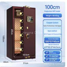100cm Security Biometric Fingerprint Safe | With Thick Locking Bolt for Home Use | Elegant Modern Aesthetic Safe With White Finish thumbnail-4