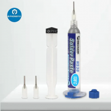 MECHANIC Sn63/Pb37 Soldering Tin Paste With Syringe and 3 Needles thumbnail-2