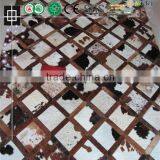 Hand Knotted Patchwork Cowhide Carpet thumbnail-4