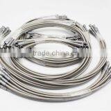 1/4" Stainless Braided PTFE Hose 304 JIC thumbnail-4