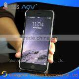 Clear Simple PC Single Bottom Mobile Cell Phone Case Cover Sets for Apple for Iphone 6 I6+ Plus 5.5