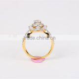 925 Sterling Silver Engraved Engagement Ring for Bridal Wedding Jewelry thumbnail-5