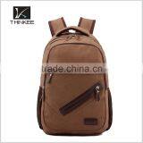 High Quality Canvas Backpack for Sport School Hiking Camping