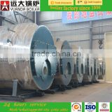 Oil-fired and natural circulation type steam boiler