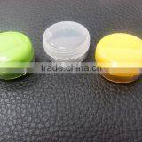 3g Plastic Cosmetics Jar With Colored PP Lid A-2