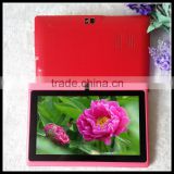 7 Inch Dual Core Android Tablet with Bluetooth Dual Camera Q88 A33 with big speakers