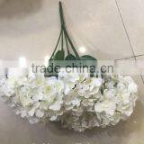 Deshine Hotel Decorate 6Head Hydrangea Artificial Flower ZX1663 thumbnail-2