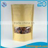 Food Packaging Bag With See Through Window / Custom Printed Zip Lock Packaging Bags thumbnail-4