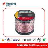 High Quality Transparent Frosted Ultra Flexible Speaker Wire thumbnail-2