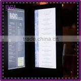 Hospitality Custom Cover Restaurant Corkscrew /used Restaurant Equipment/ Menu Card (Patent 2014-2-0239452.0) thumbnail-2