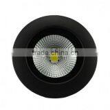 LED 10W IP65 Integrated Round Warm White Black Outdoor Led Flood Light thumbnail-4