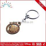 Funny Rotatable Metal Keychain