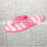 Preimum Quality Woman's New Terry Spa Thong Flipflop Slippers in Fun Chic Striped Colors Quality Choice thumbnail-4