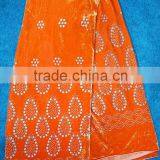 Beautiful Elegant Velvet Lace /high Quality Fashion Pattern Velvet Dress thumbnail-2