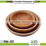 16oz hot new products for 2016 flat bamboo salad bowl